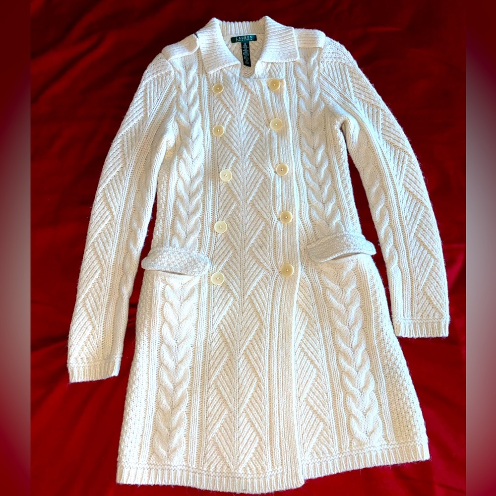 Ralph Lauren 63% Wool Coat, size XS - Picture 5 of 10
